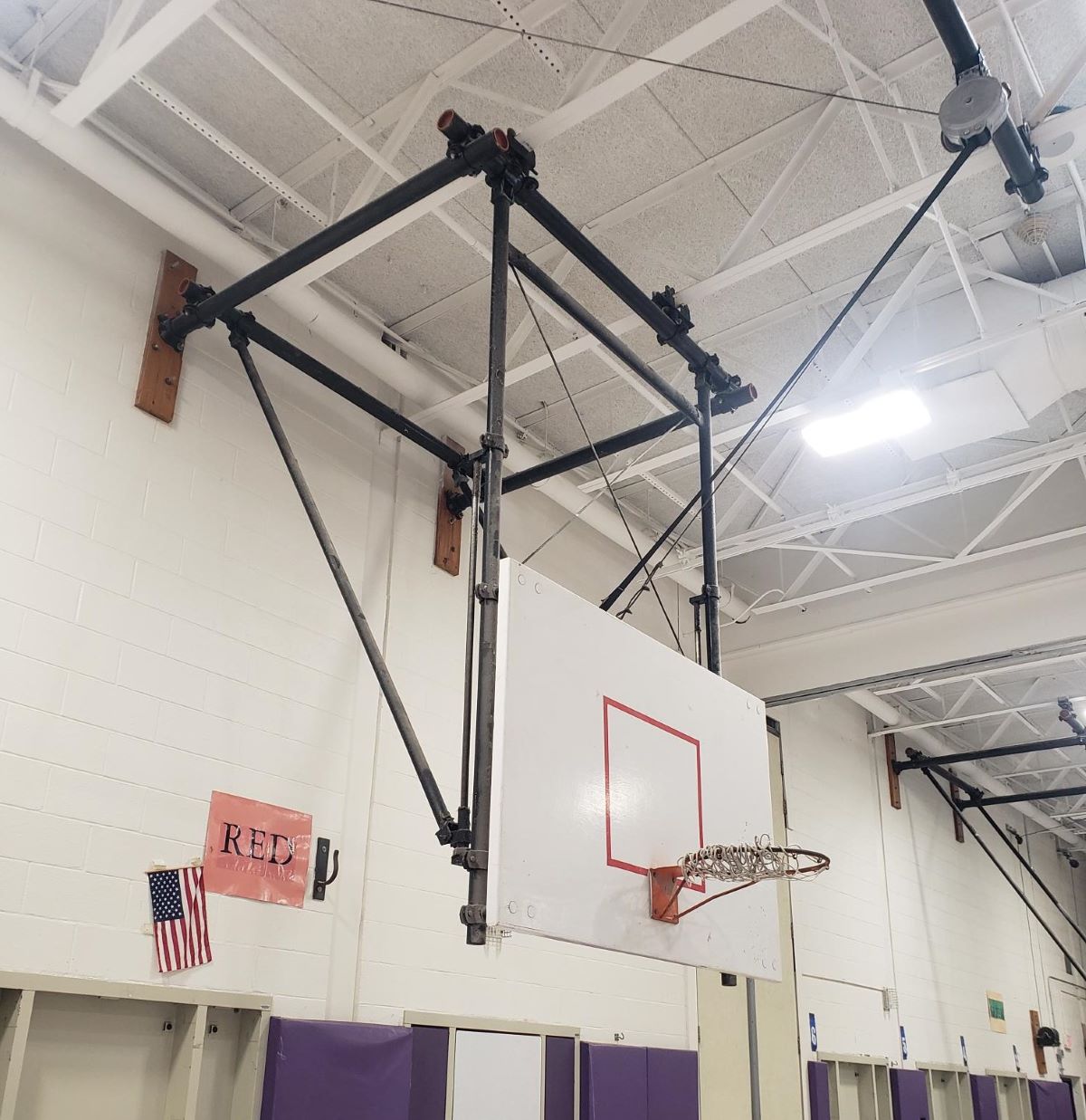 Basketball Backboard, Backstop