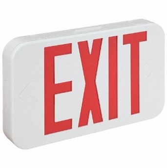 Illuminated Exit Signs