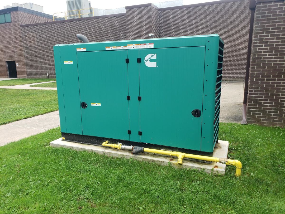 Outdoor Natural Gas Generator